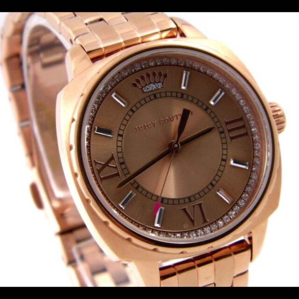 JUICY COUTURE WATCH⌚Women's Analog Display Quartz - Rose Gold
